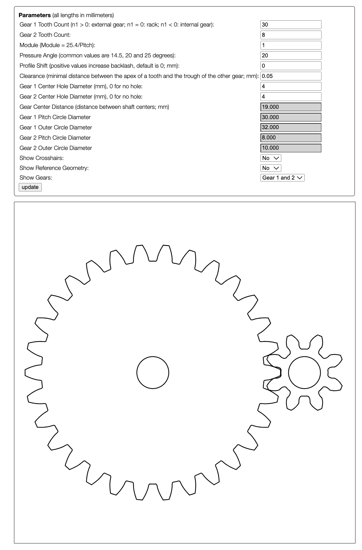 online spur-gear-generator